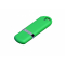 Флеш-накопитель промо прямоугольной формы с закругленными краями 3.0, зелёный