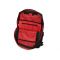 Рюкзак Boston для ноутбука 15,6", чёрный с красным, в открытом виде