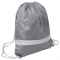 Рюкзак мешок со светоотражающей полосой RAY, серый