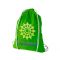 Рюкзак хлопковый Oregon, зеленый, пример нанесения