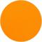 Наклейка тканевая Lunga Round, M, оранжевая