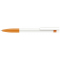 Шариковая ручка Liberty Polished Basic Soft grip, белая с оранжевым