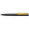 Шариковая ручка Headliner Soft Touch, чёрная с жёлтым