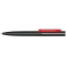 Шариковая ручка Headliner Soft Touch, чёрная с красным