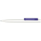 Шариковая ручка Headliner Polished Basic, белая с фиолетовым