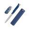 Набор ручка Skil + флешка Vostok 8/16 Гб + зарядное устройство Chida 2800 mAh в футляре, синий, наполнение