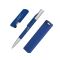 Набор ручка Clas + флешка Case 8Гб + зарядное устройство Chida 2800 mAh в футляре, синий, наполнение