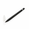 Алюминиевый вечный карандаш с ластиком, черный