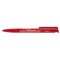 Шариковая ручка Super Hit clear soft grip zone, светло-красная