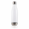 Герметичная бутылка для воды с крышкой из нержавеющей стали, прозрачная