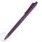 Ручка пластиковая soft-touch шариковая Plane, фиолетовая