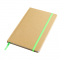 Блокнот Элвин с линованными страницами, зеленый