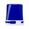 Настольный USB Hub Shine 4 в 1, ярко-синий, вид спереди
