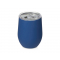 Термокружка Vacuum mug C1, soft touch, синяя
