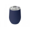 Термокружка Vacuum mug C1, soft touch, темно-синяя