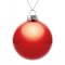 Елочный шар Finery Gloss, 10 см, глянцевый красный
