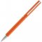 Ручка шариковая Blade Soft Touch, оранжевая, вид сзади