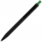 Ручка шариковая Chromatic, с зёленым, вид спереди