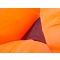 Надувной диван Биван Promo, оранжевый, сетка