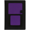 Ежедневник Mobile, недатированный, черно-фиолетовый