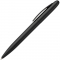 Ручка шариковая Moor Silver, черная, вид сбоку