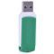 USB flash-карта Easy, зеленая, открытая