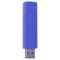 USB flash-карта Twist, синяя открытая