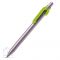 Шариковая ручка Snake BeOne, серебристая со светло-зеленым