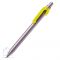 Шариковая ручка Snake BeOne, серебристо-желтая