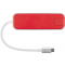 Хаб USB Type-C 3.0 Chronos, красный