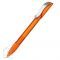 Шариковая ручка Hattrix Clear + Softgrip + Metal clip, оранжевая