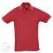 Рубашка поло Practice 270 с контрастной отделкой, мужская, красная