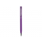 Ручка металлическая шариковая Атриум софт-тач, фиолетовая, общий вид
