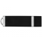 USB-флешка Орландо, черная, вид сверху