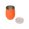 Термокружка Vacuum mug C1, soft touch, оранжевая