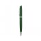 Ручка металлическая soft-touch шариковая Flow, зеленая
