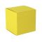 Коробка подарочная Cube, жёлтая