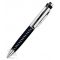 Флешка-ручка с кожаной вставкой, черная