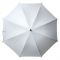 Зонт-трость Standard, серебристый, купол