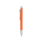 Ручка металлическая шариковая Large, оранжевая, вид сбоку