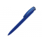 Шариковая ручка трехгранная TRINITY K transparent GUM soft-touch, темно-синяя