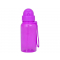 Бутылка для воды со складной соломинкой Kidz, фиолетовая