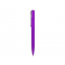 Ручка пластиковая шариковая Bon soft-touch, фиолетовая, вид сбоку