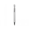 Ручка-стилус металлическая шариковая Sway Monochrome с цветным зеркальным слоем, белая