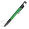 Пластиковая многофункциональная ручка, зеленая
