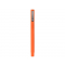 Ручка шариковая пластиковая Quadro Soft, оранжевая, вид сзади