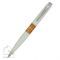 Шариковая ручка Libra White, белая с оранжевым