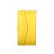 Клатч-кошелек Color Time, жёлтый, вид сзади