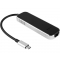 Хаб USB Type-C 3.0 Chronos, черный