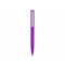 Ручка пластиковая шариковая Bon soft-touch, фиолетовая, вид сзади